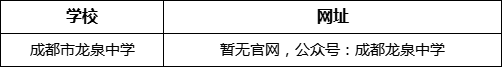 成都市龍泉中學(xué)網(wǎng)址是什么？