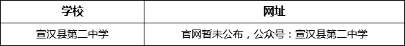 達(dá)州市宣漢縣第二中學(xué)網(wǎng)址是什么？