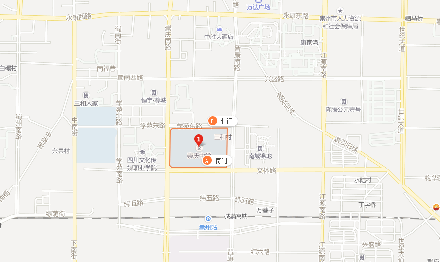 崇慶中學(xué)地址在哪里？
